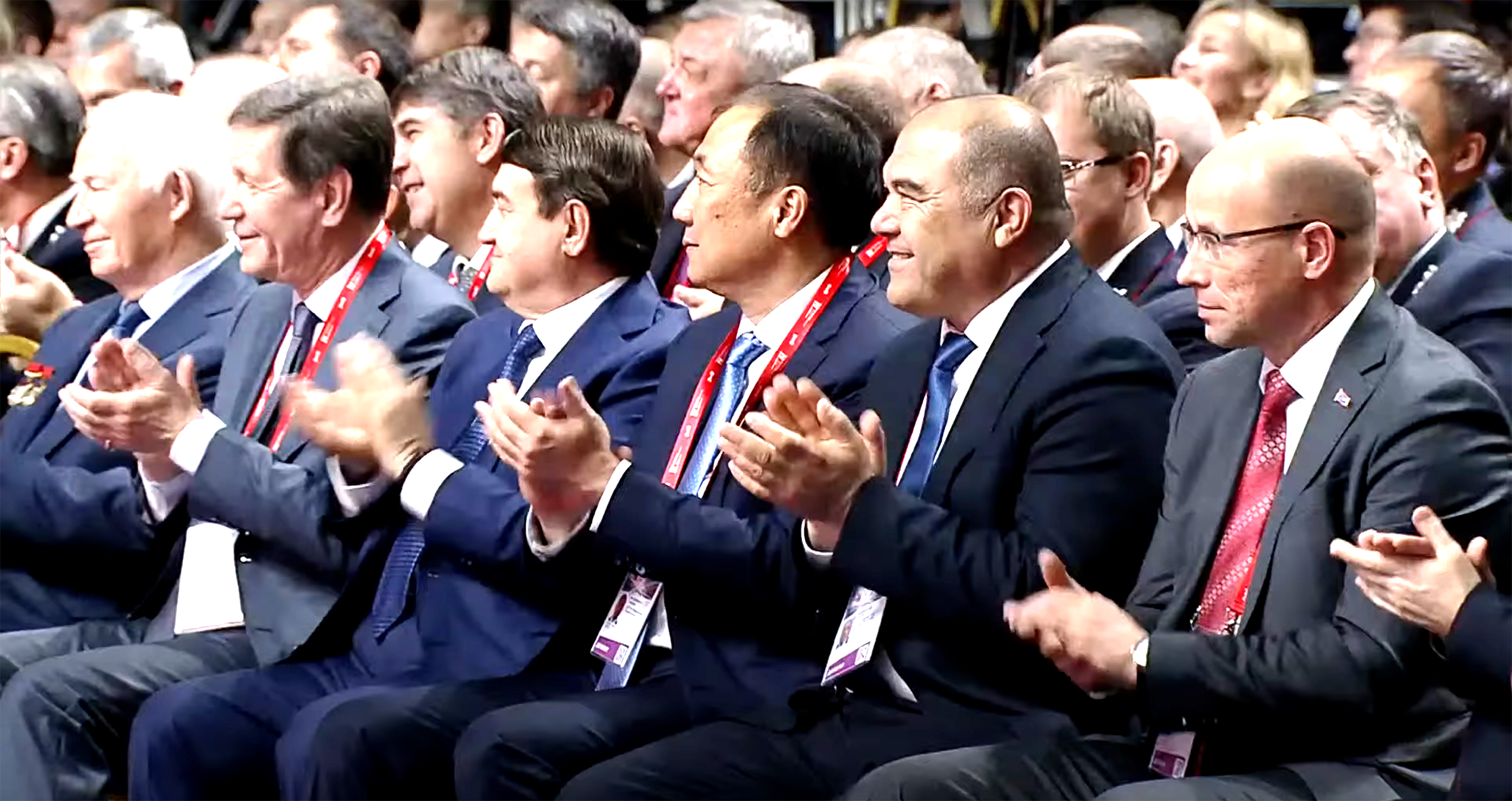 1_Фото с начальником БЖД В. Морозовым на IV Железнодорожном съезде РЖД